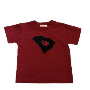 USC Red Kids T-Shirt with Black Graphic